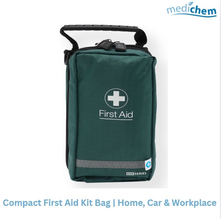 Compact First Aid Kit Bag | Home, Car &amp; Workplace