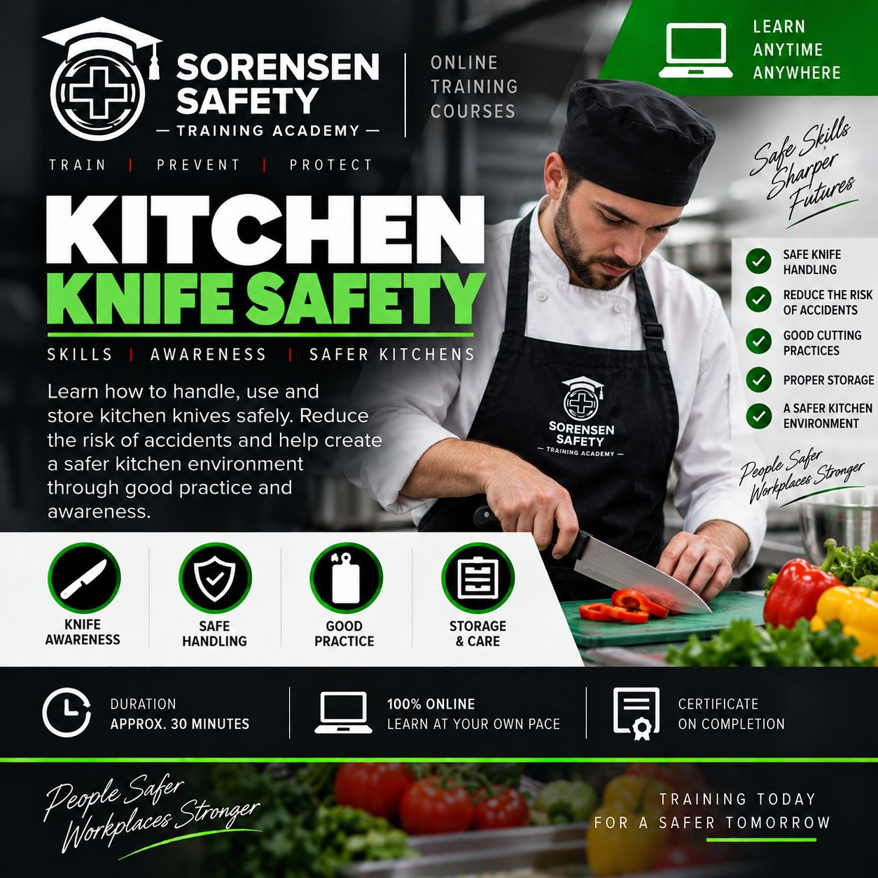 Kitchen Knife Safety – Online Training Course