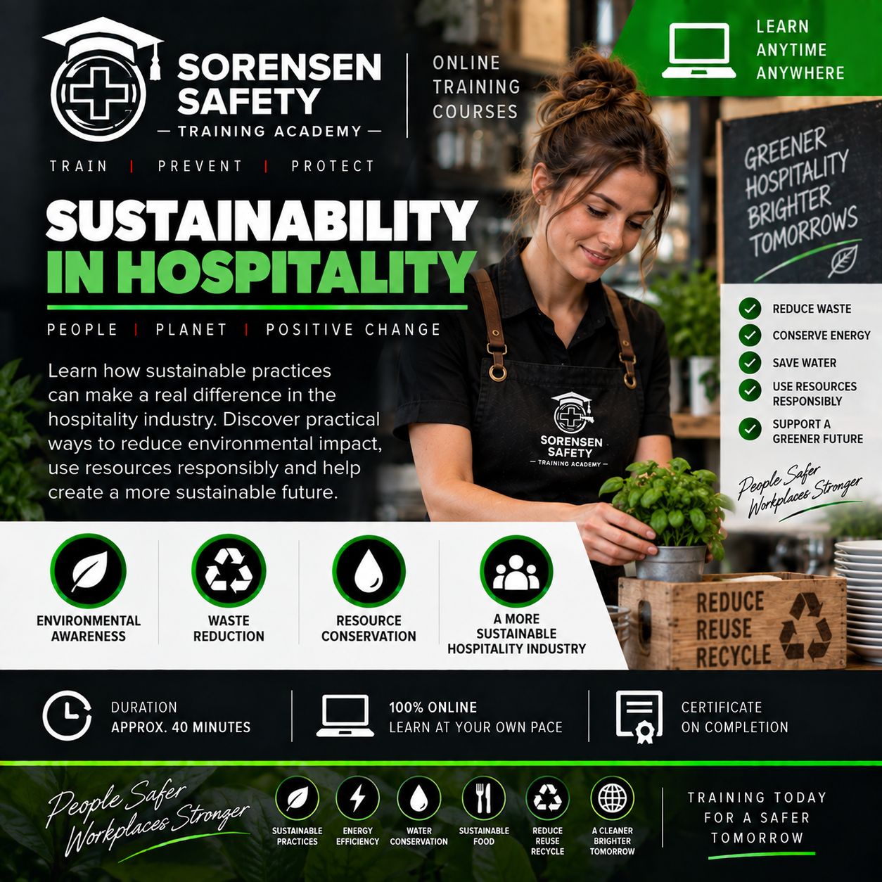 Sustainability in Hospitality – Online Training Course