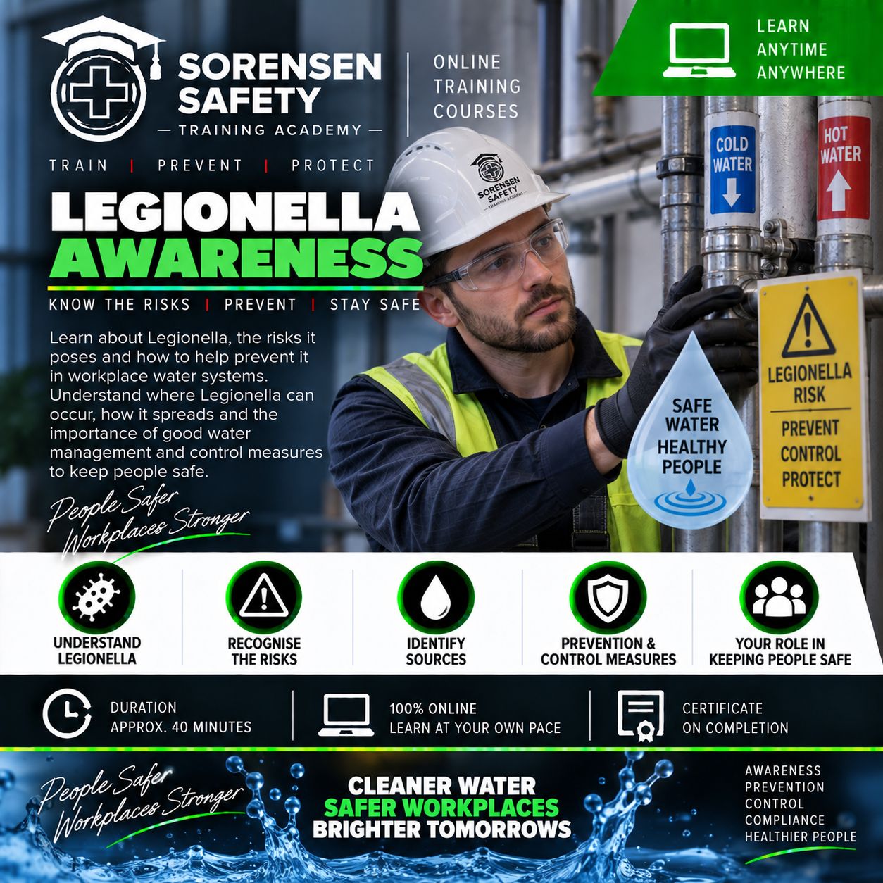 Legionella Awareness – Online Training Course