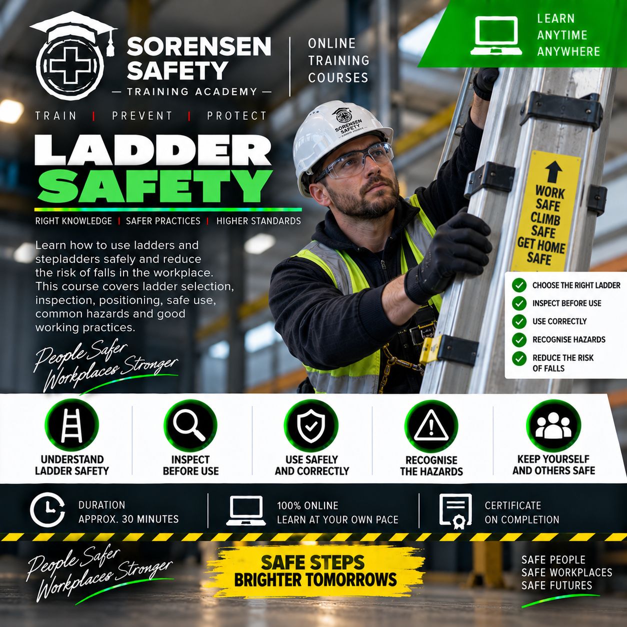 Ladder Safety – Online Training Course