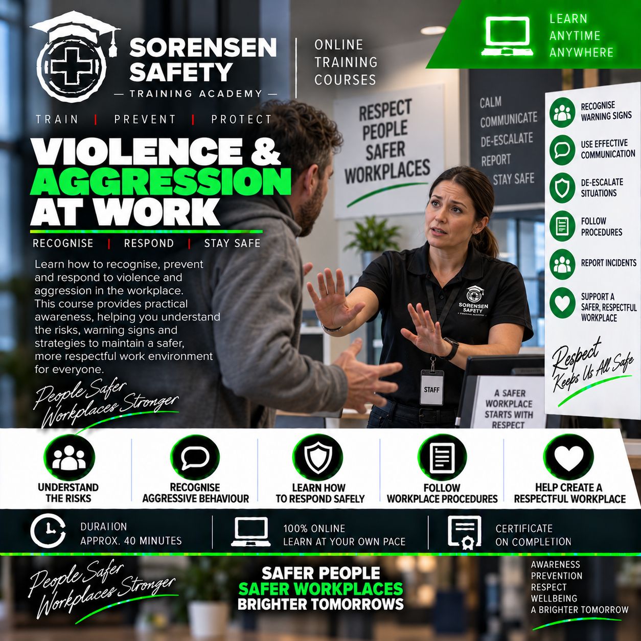 Violence &amp; Aggression at Work – Online Training Course