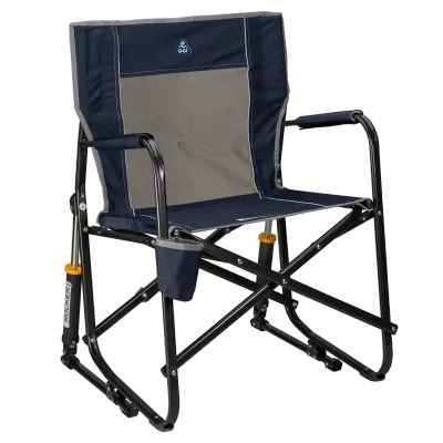 GCI Freestyle Rocker Indigo Blue Chair Camp