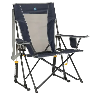 GCI Comfort Pro Rocker Indigo Blue Chair Camp