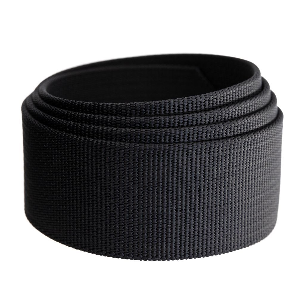 Grip6 Men's Midweight Series Belt Strap 1.5", Color: Jet Black