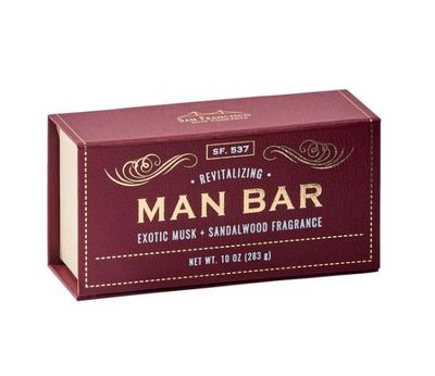 Man Bar Soap Exotic Musk &amp; Sandalwood