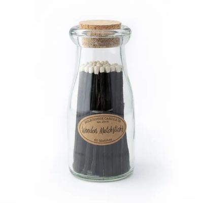 Matchsticks in Milkbottle by Milkhouse Candle Co.