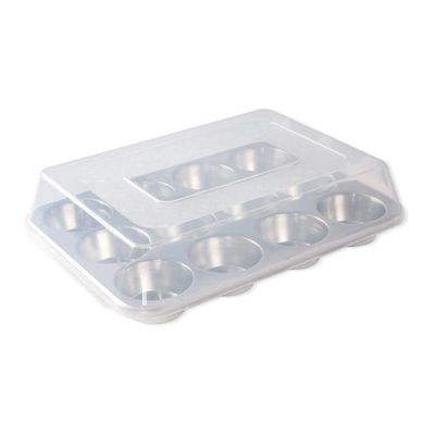Nordic Ware 12 Cup Muffin Pan w/High-Domed Lid