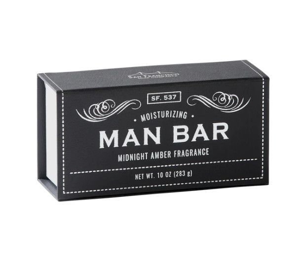 Man Bar Soap Midnight Amber