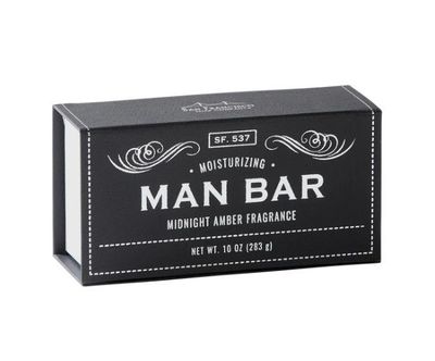 Man Bar Soap Midnight Amber
