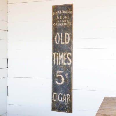 Old Country Store Metal Sign