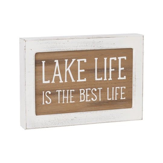 Clearance - Lake Life Layered Sign