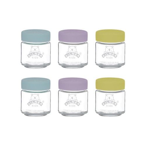 Kilner Set of 6 Kids Jars 3.7 Oz