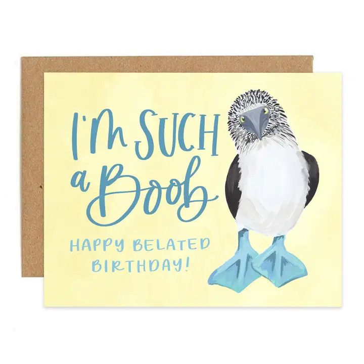 Birthday Booby