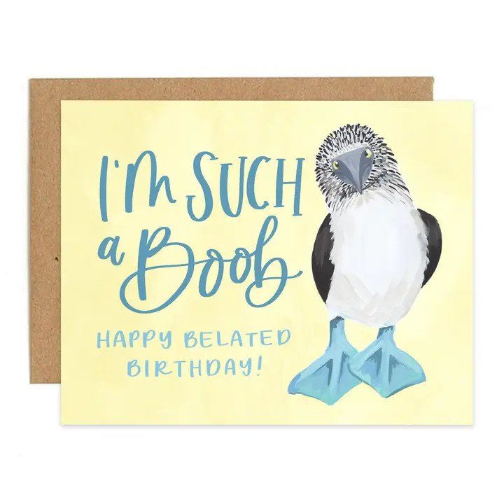 Birthday Booby