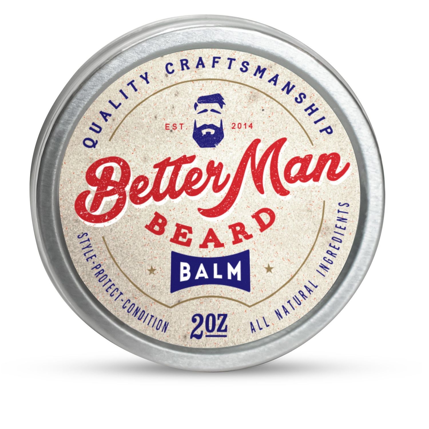 Better Man Original Beard, Style: Balm