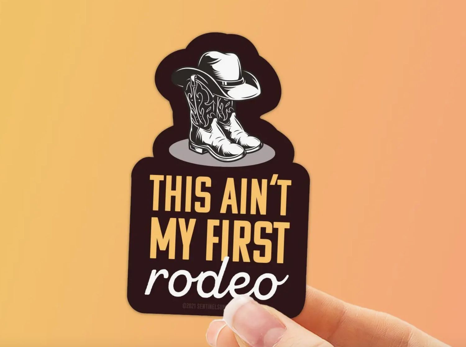 This Ain’t My First Rodeo Sticker