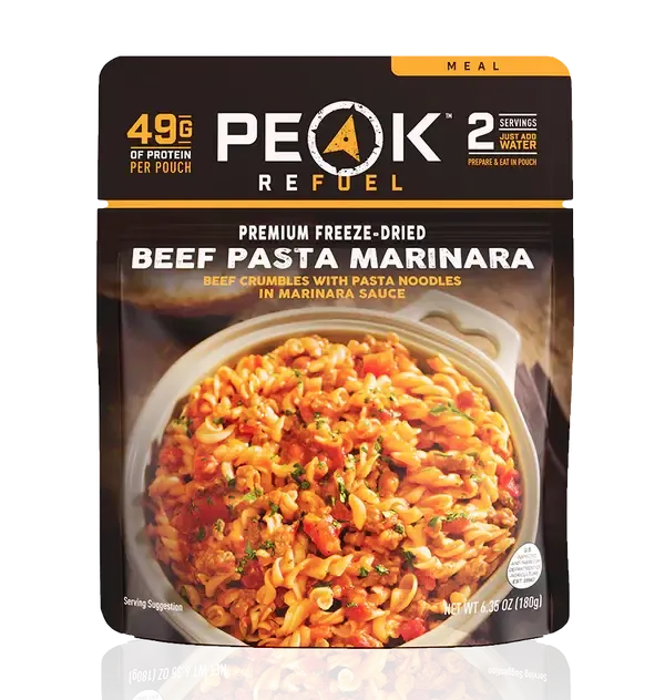 Peak Beef Pasta Marinara