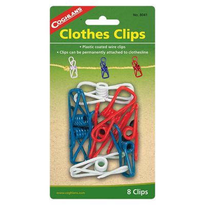 Coghlan's Clothes Clips - pkg of 8