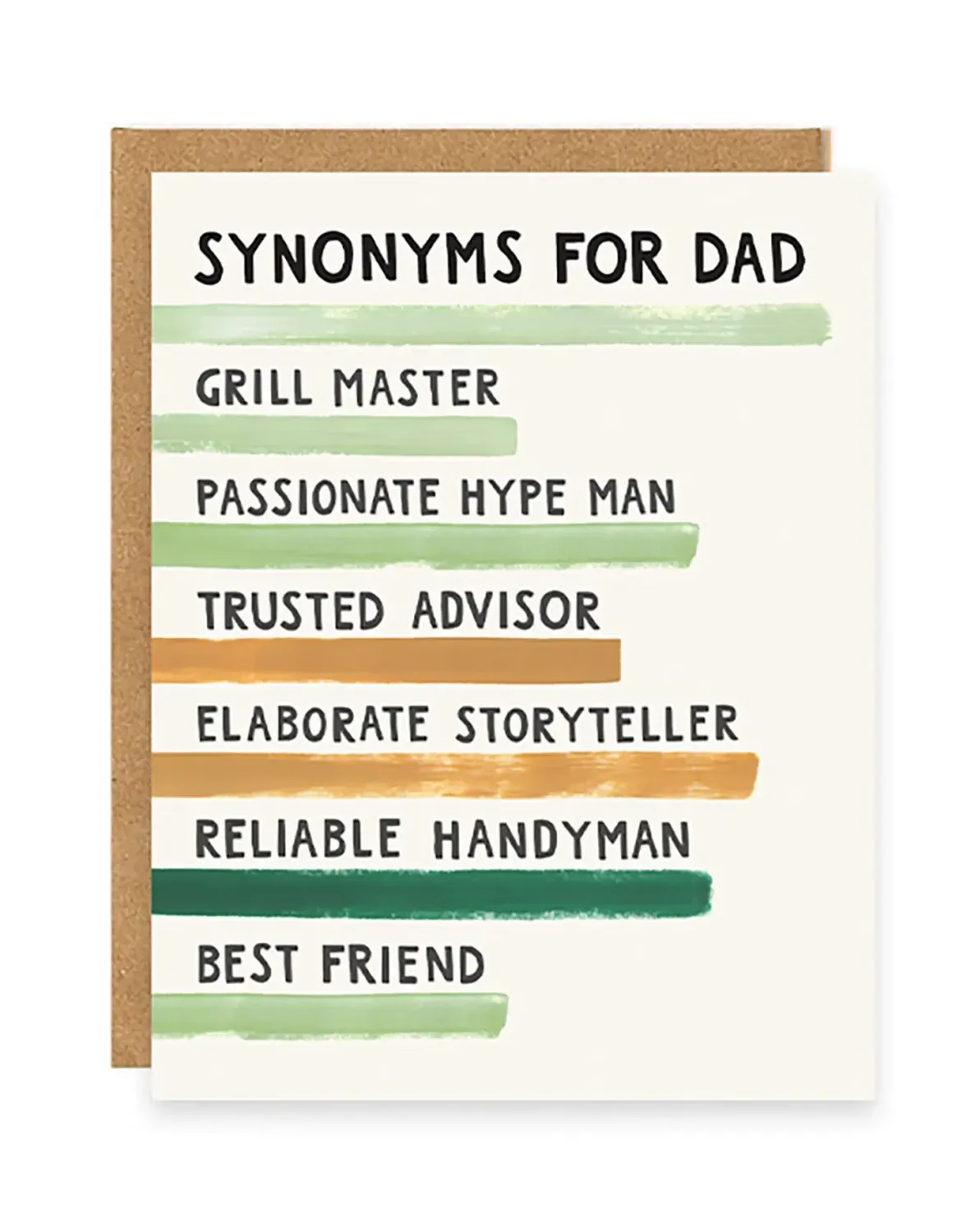 Father’s Day Synonyms Card