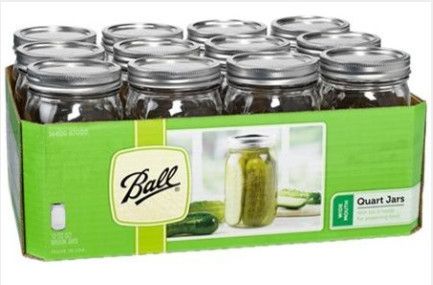 Ball Wide Mouth 32 oz Quart Jars