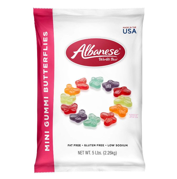 Albanese Mini Gummi Butterflies