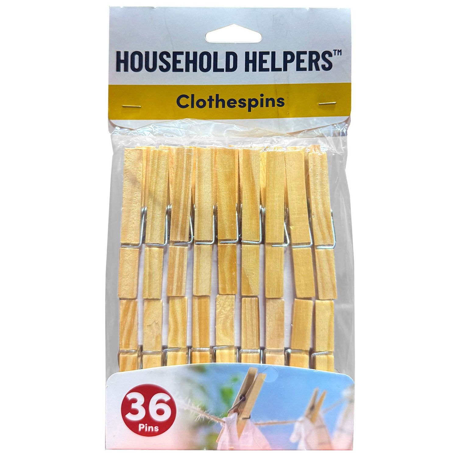 Wood Clothespins