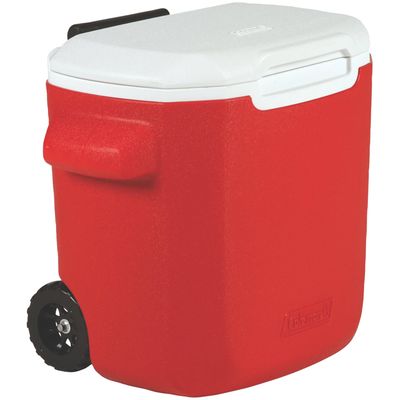 16 Qt Coleman Cooler Wheeled Red