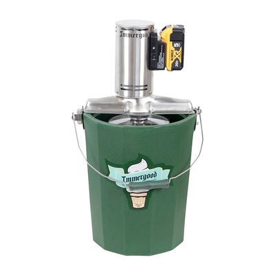 Immergood 6 qt Battery Ice Cream Maker