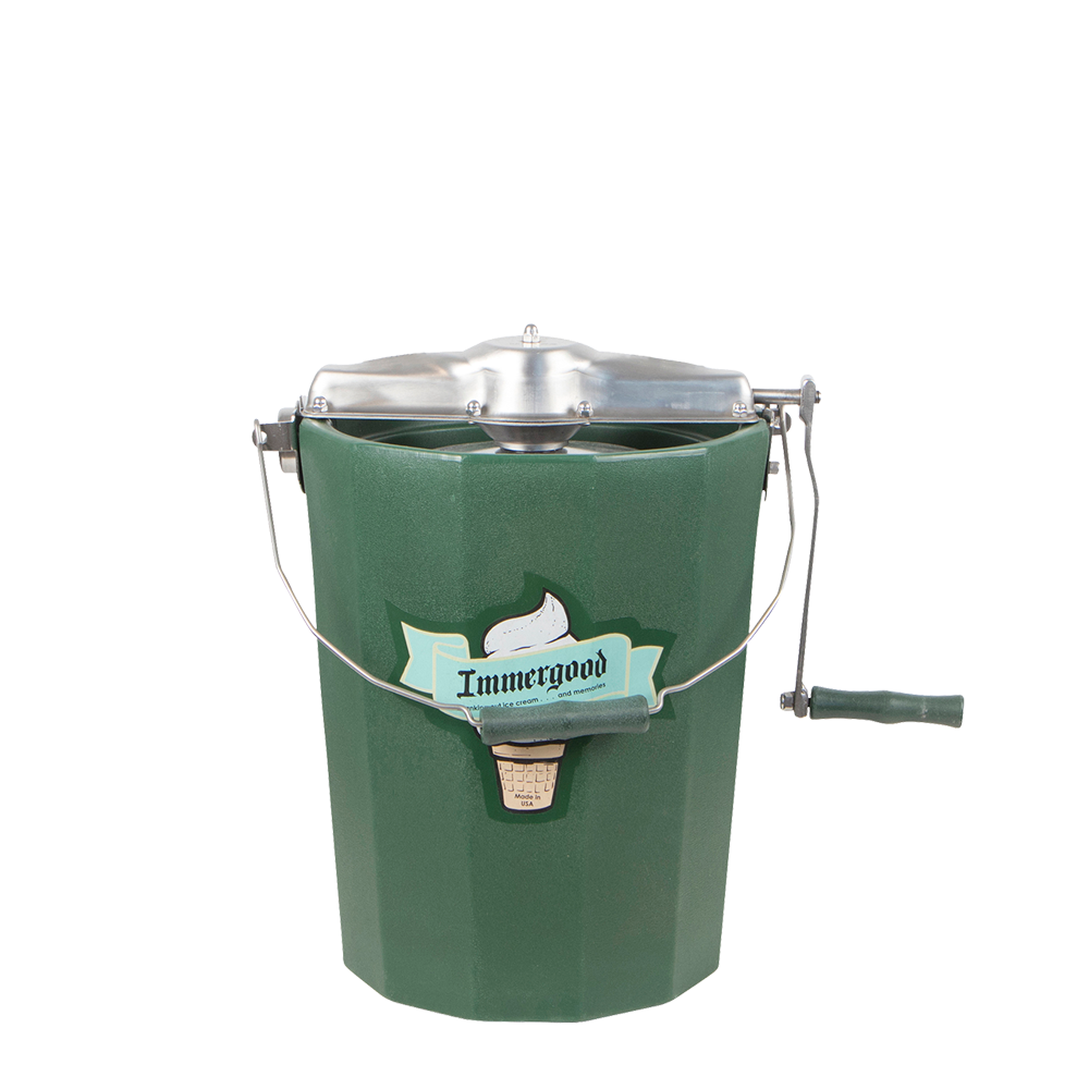 Immergood 6 qt Hand Crank Ice Cream Maker