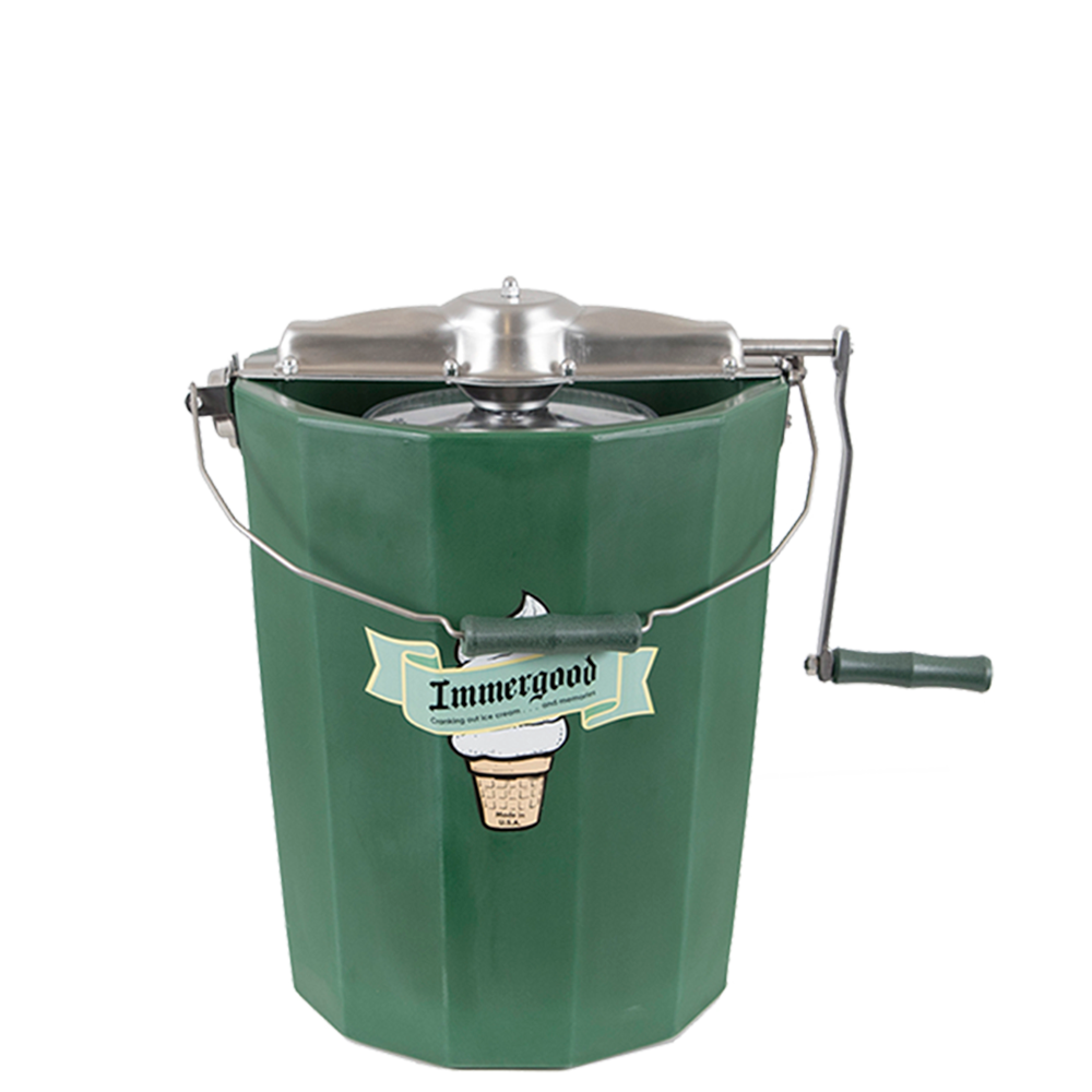 Immergood 8 qt Hand Crank Ice Cream Maker