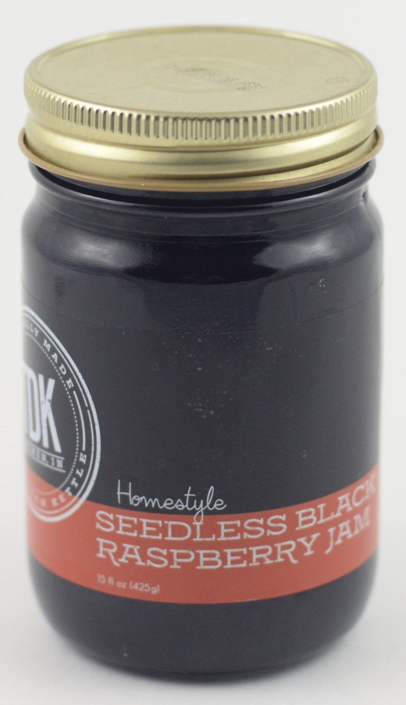 The Dutch Kettle Seedless Black Raspberry Jam