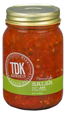 The Dutch Kettle Hot Fine Chopped Salsa