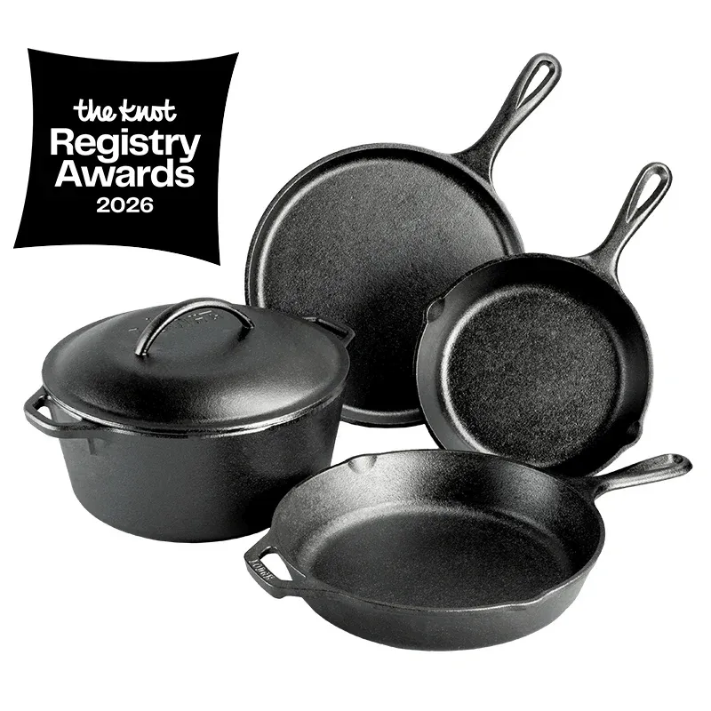 Lodge 5 Piece Cast Iron Set