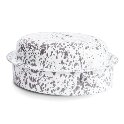 Crow Canyon Large Covered Oval Roaster