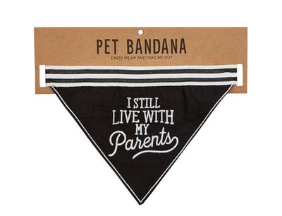 Live w/Parents Pet Bandana