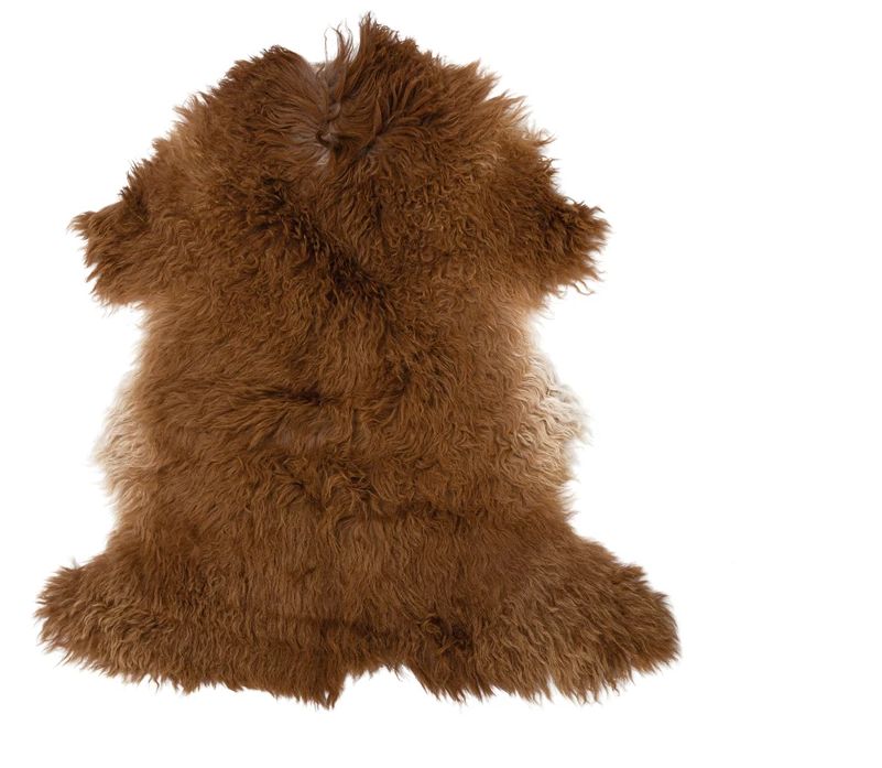 Two-Tone New Zealand Lamb Fur Rug
