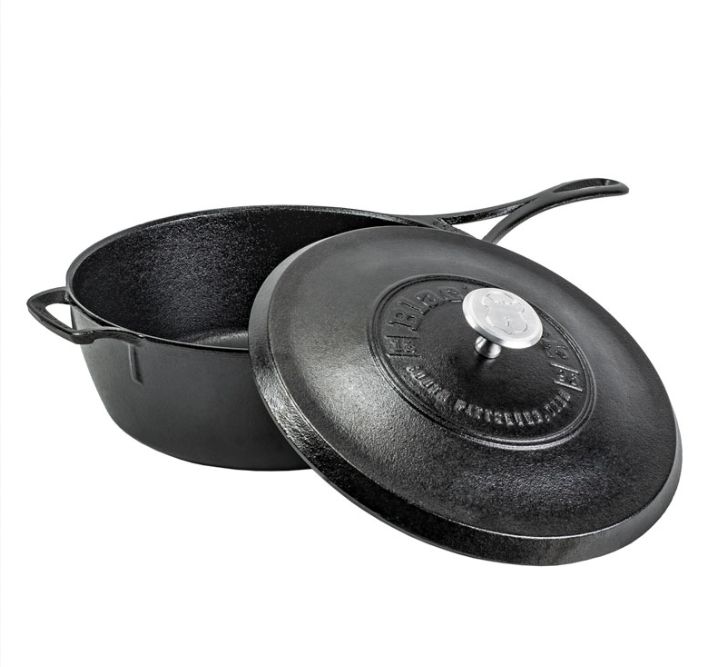 Lodge Blacklock 4qt Deep Skillet with Lid