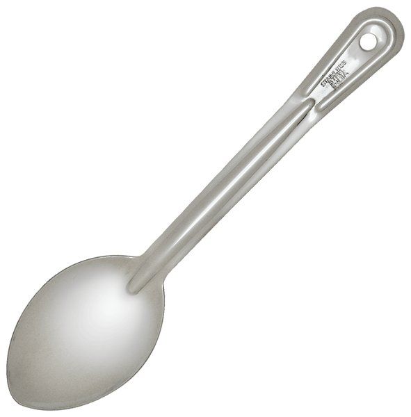 11" Solid Basting Spoon Stainless Steel