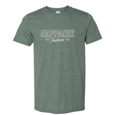 Nappanee Indiana Home Town Tee - Heather Colors