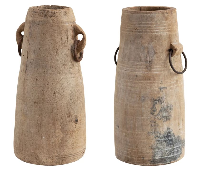 Wood Milk Jug