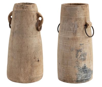 Wood Milk Jug