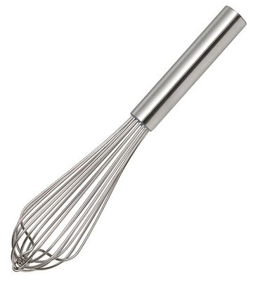12” French Whip Stainless Steel