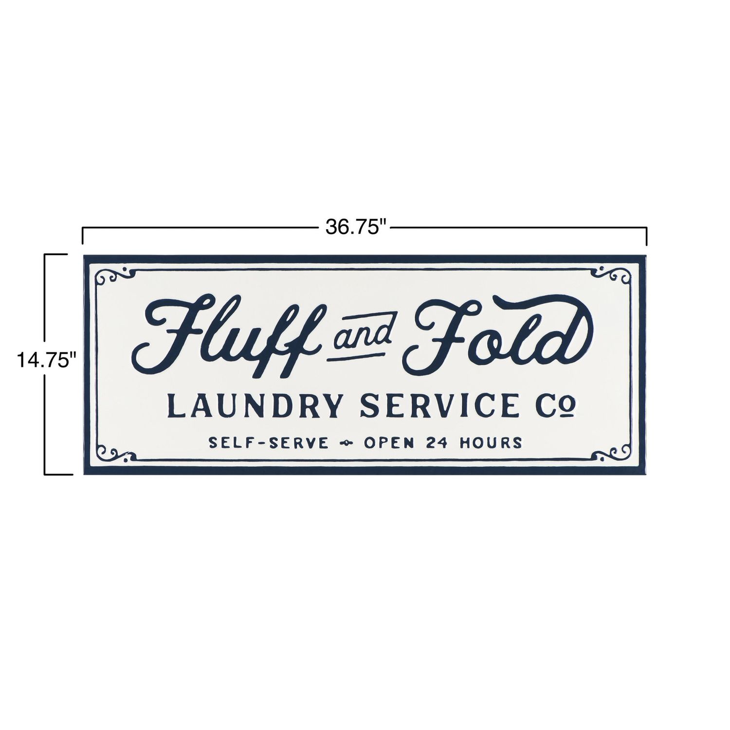 Fluff and Fold Embossed Wall Decor