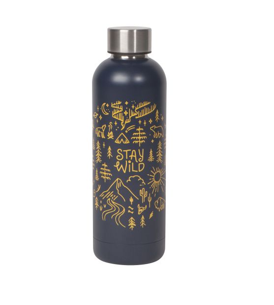 Stay Wild Stainless Steel Insulated Water Bottle