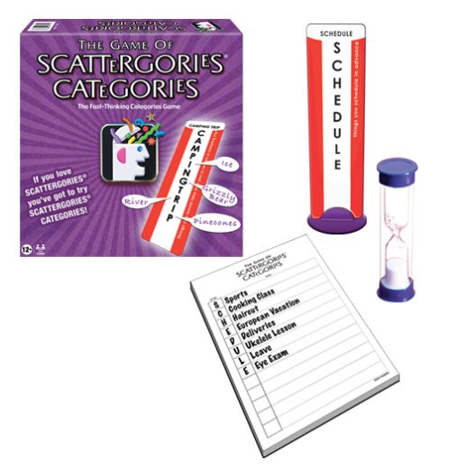 Scattergories Catagories