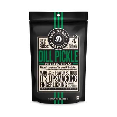 Pop Daddy Dill Pickle Pretzel