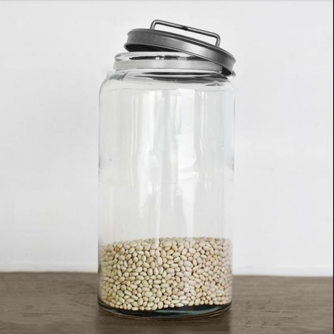 Large Jar with Lid