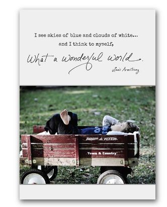 What a Wonderful World - Birthday