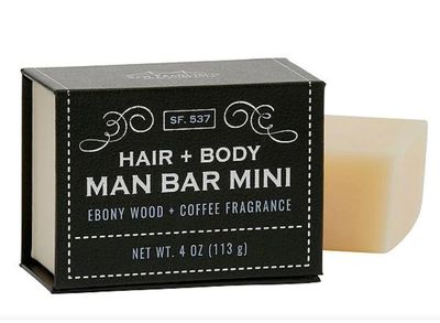 Man Bar Mini 4 oz - Ebony Wood &amp; Coffee